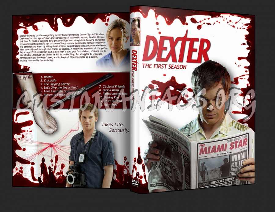 Dexter Season 1 dvd cover