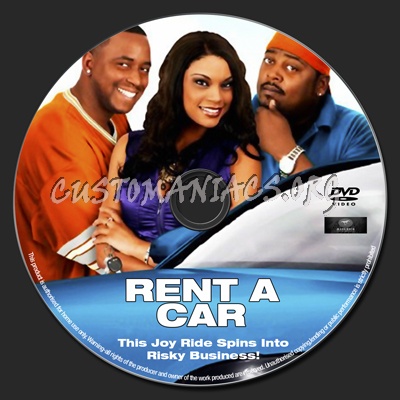 Rent a Car dvd label