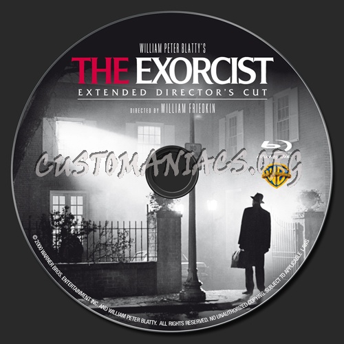 The Exorcist blu-ray label