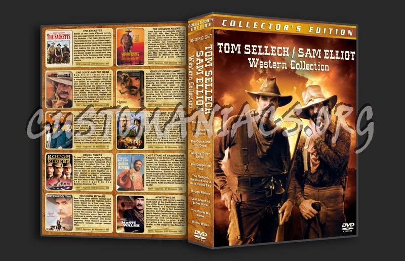 Tom Selleck / Sam Elliot Western Collection dvd cover