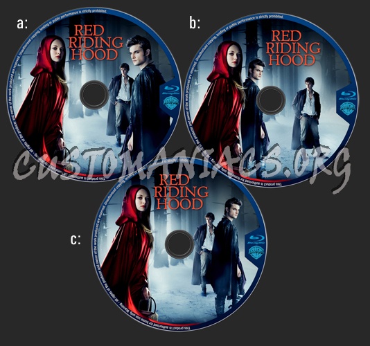 Red Riding Hood blu-ray label