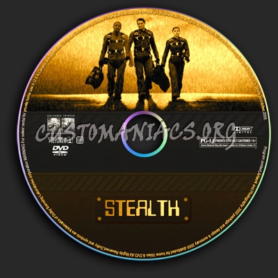Stealth dvd label