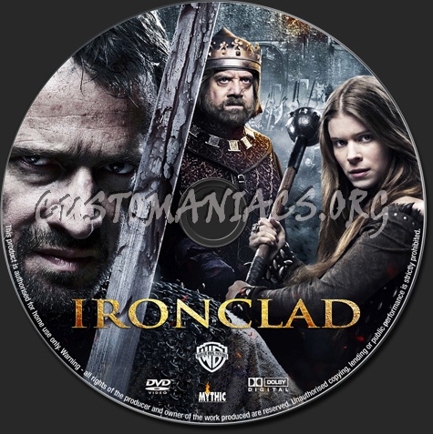 Ironclad dvd label