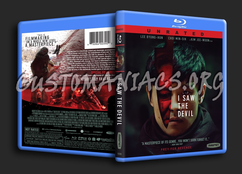 I Saw the Devil blu-ray cover