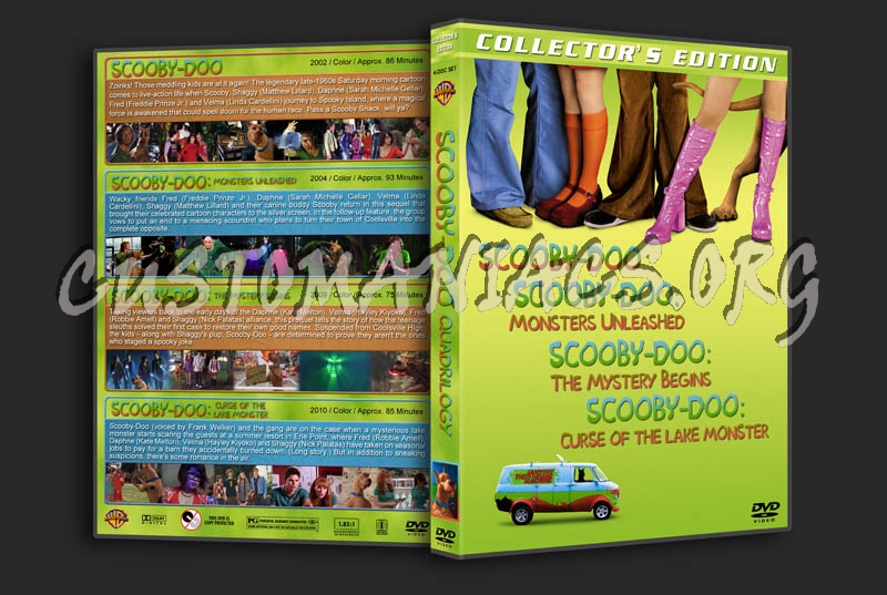 Scooby Doo Quadrilogy dvd cover