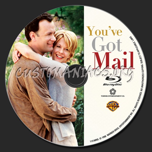 You've Got Mail blu-ray label