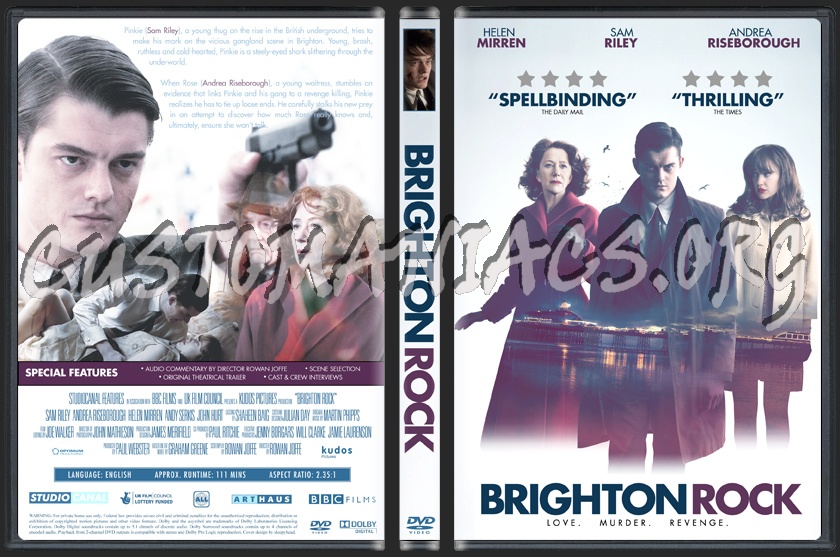 Brighton Rock dvd cover
