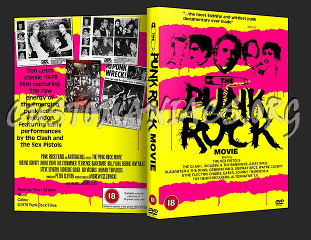 Punk Rock Movie dvd cover