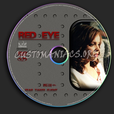 Red Eye dvd label