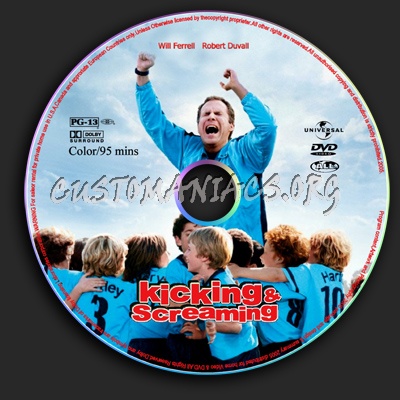 Kicking And Screaming dvd label