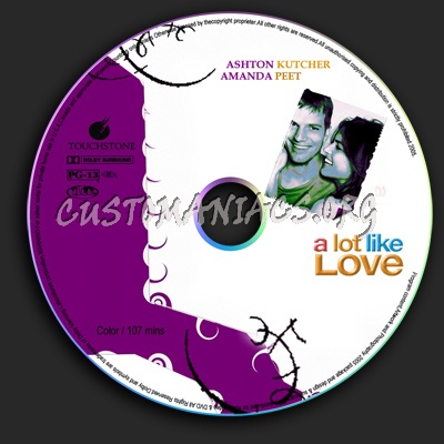 A Lot Like Love dvd label