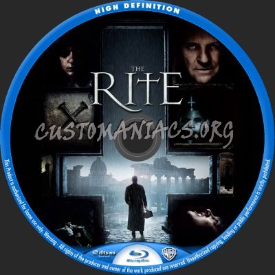 The Rite blu-ray label