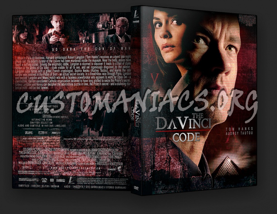 The Da Vinci Code dvd cover