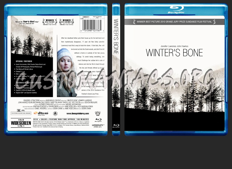 Winter's Bone blu-ray cover