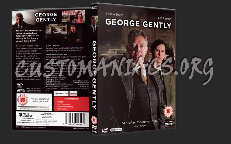 Inspector George Gently dvd cover