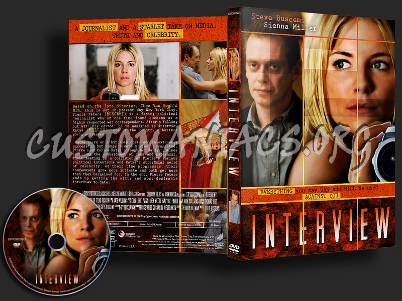 Interview dvd cover