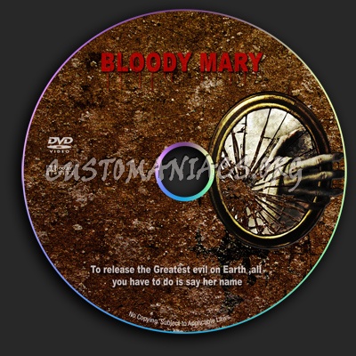 Bloody Mary dvd label