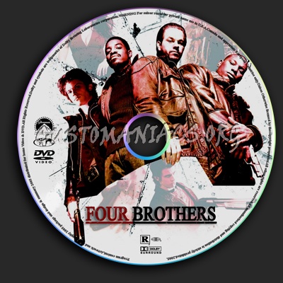 Four Brothers dvd label