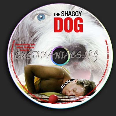 Shaggy Dog dvd label