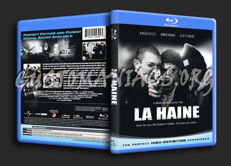 La Haine blu-ray cover