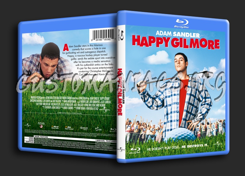 Happy Gilmore blu-ray cover
