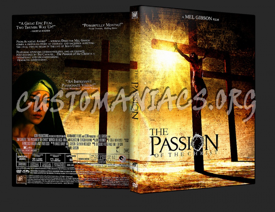 The Passion of The Christ dvd cover