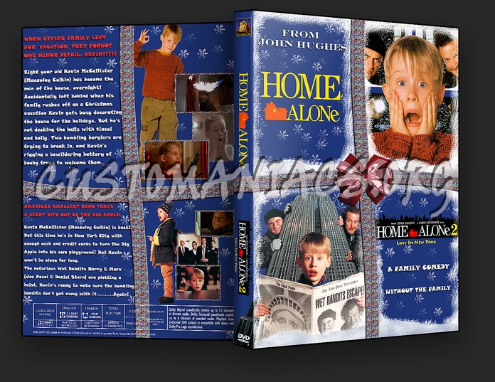 Home Alone 1&2 dvd cover