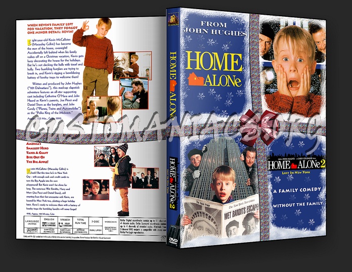 Home Alone 1&2 dvd cover