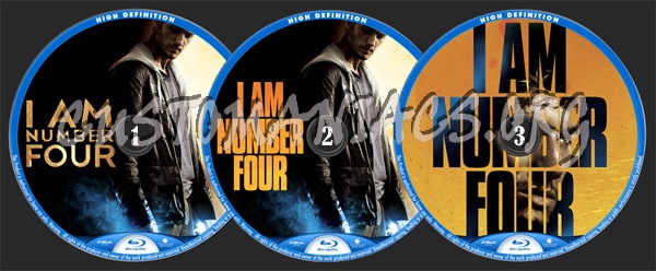 I Am Number Four blu-ray label