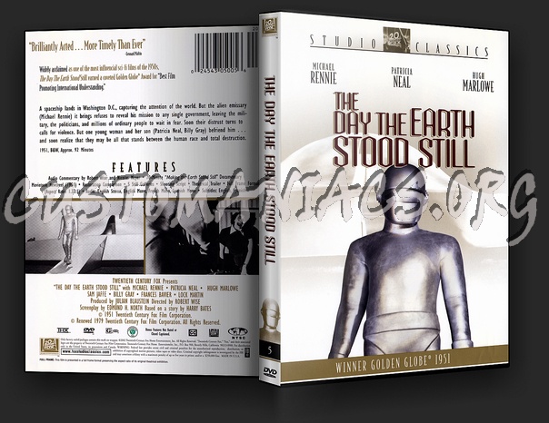 The Day the Earth Stood Still dvd cover