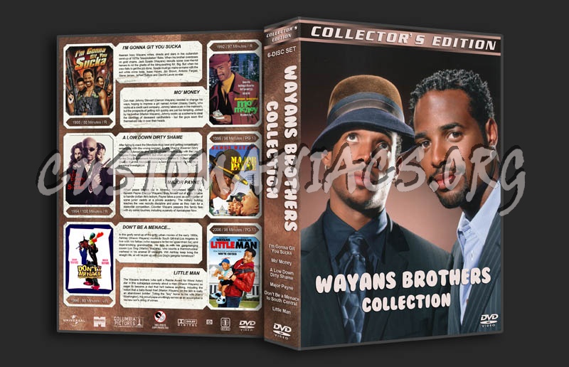 Wayans Brothers Collection dvd cover