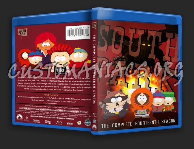 South Park - Season 14 blu-ray cover