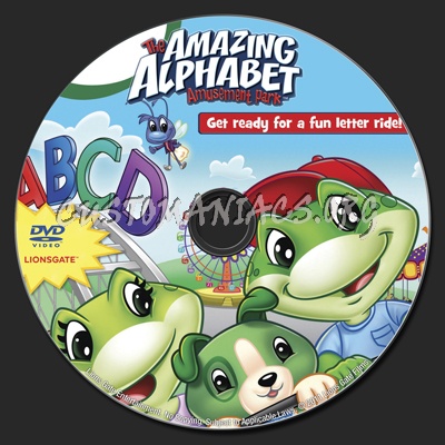 Leap Frog: The Amazing Alphabet Amusement Park dvd label