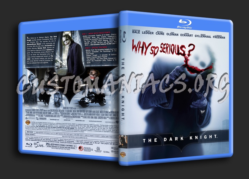 The Dark Knight blu-ray cover