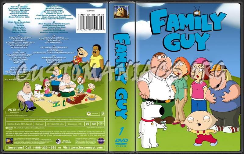 Family Guy Complete Collection dvd cover