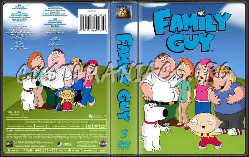 Family Guy Complete Collection dvd cover