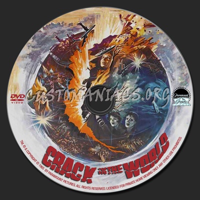 Crack in the World dvd label