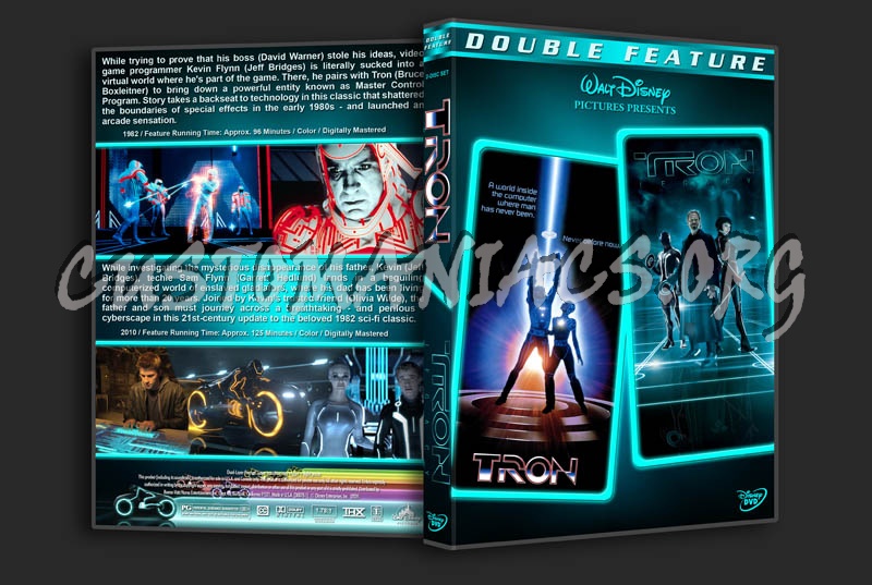 Tron Double Feature dvd cover