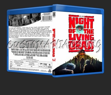 Night of the Living Dead blu-ray cover