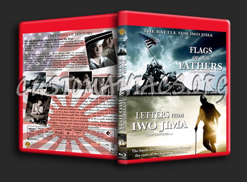 Flags of Our Fathers / Letters from Iwo Jima Double blu-ray cover