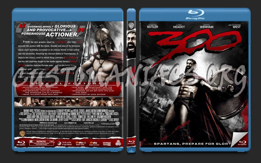 300 blu-ray cover