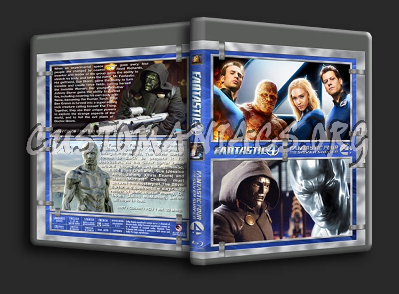 Fantastic 4 Collection blu-ray cover