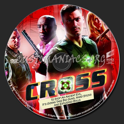 Cross dvd label