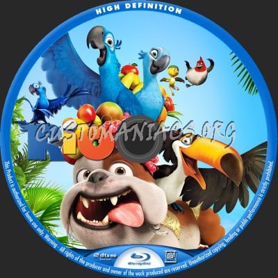 Rio blu-ray label