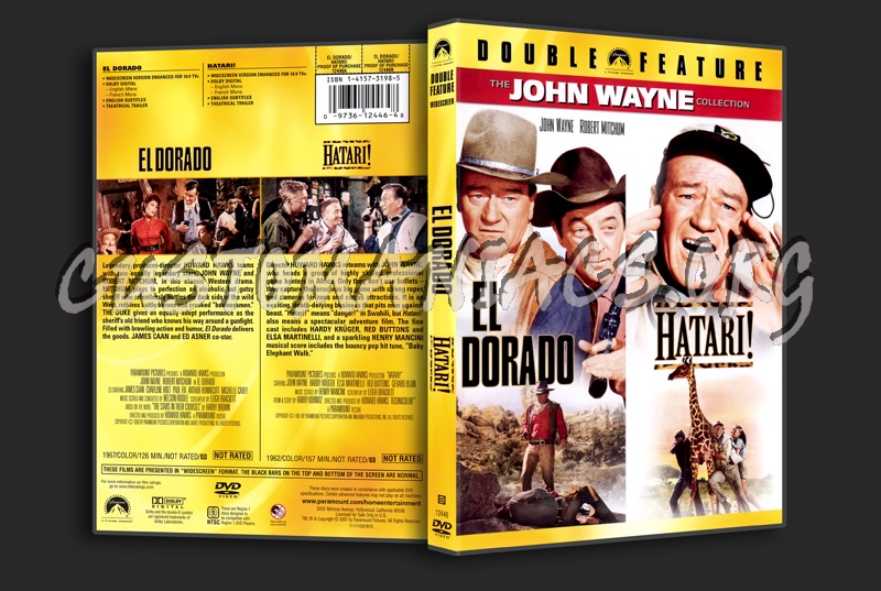 El Dorado & Hatari dvd cover