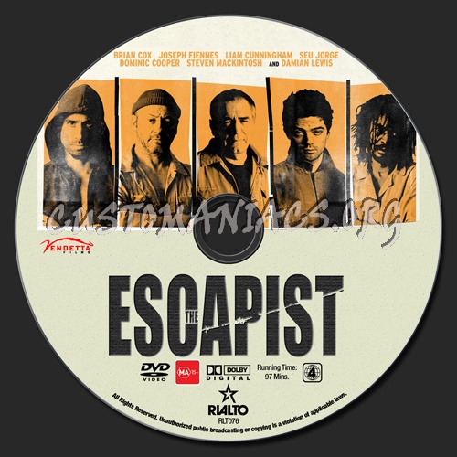 The Escapist dvd label