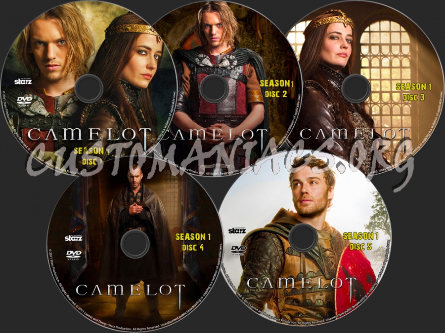 Camelot dvd label