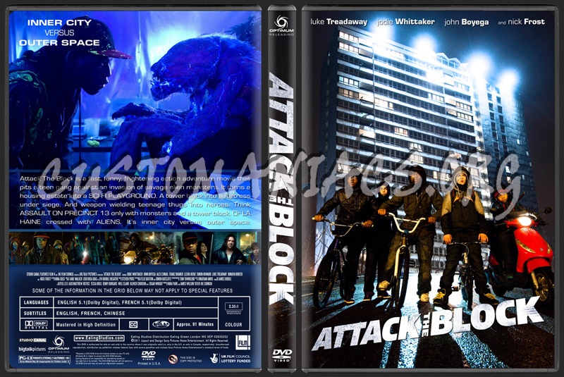 Attack the Block dvd cover