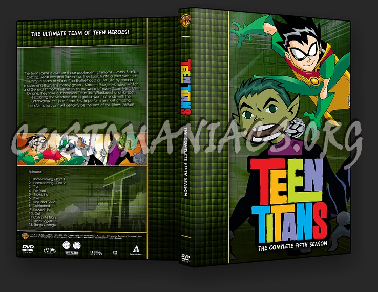 Teen Titans - TV Collection dvd cover