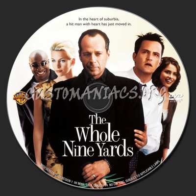 The Whole Nine Yards dvd label